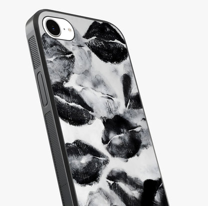 Midnight Kiss Marks Glass Case captured at a warm angle highlighting gloss, texture and premium glass finish.
