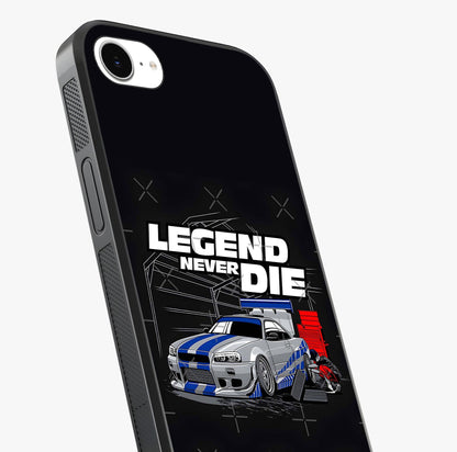 Midnight Racing Legacy Glass Case captured at a warm angle highlighting gloss, texture and premium glass finish.