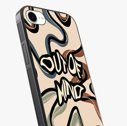 Out Of Mind Glass Case captured at a warm angle highlighting gloss, texture and premium glass finish.