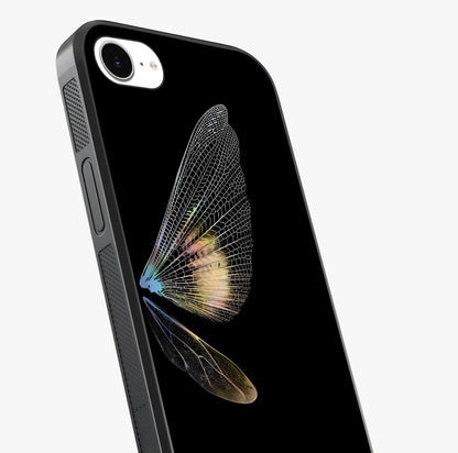 Whispers Of Wings Glass Case captured at a warm angle highlighting gloss, texture and premium glass finish.