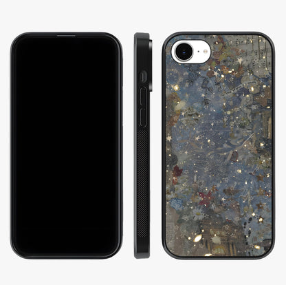 Aesthetic Astrolophia Glass Case displayed upright for full design visibility and premium finish.