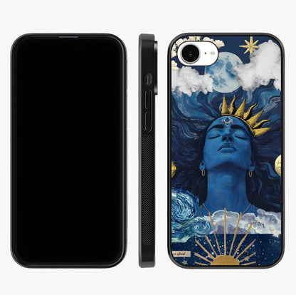 Aesthetic Lord Shiva Glass Case displayed upright for full design visibility and premium finish.