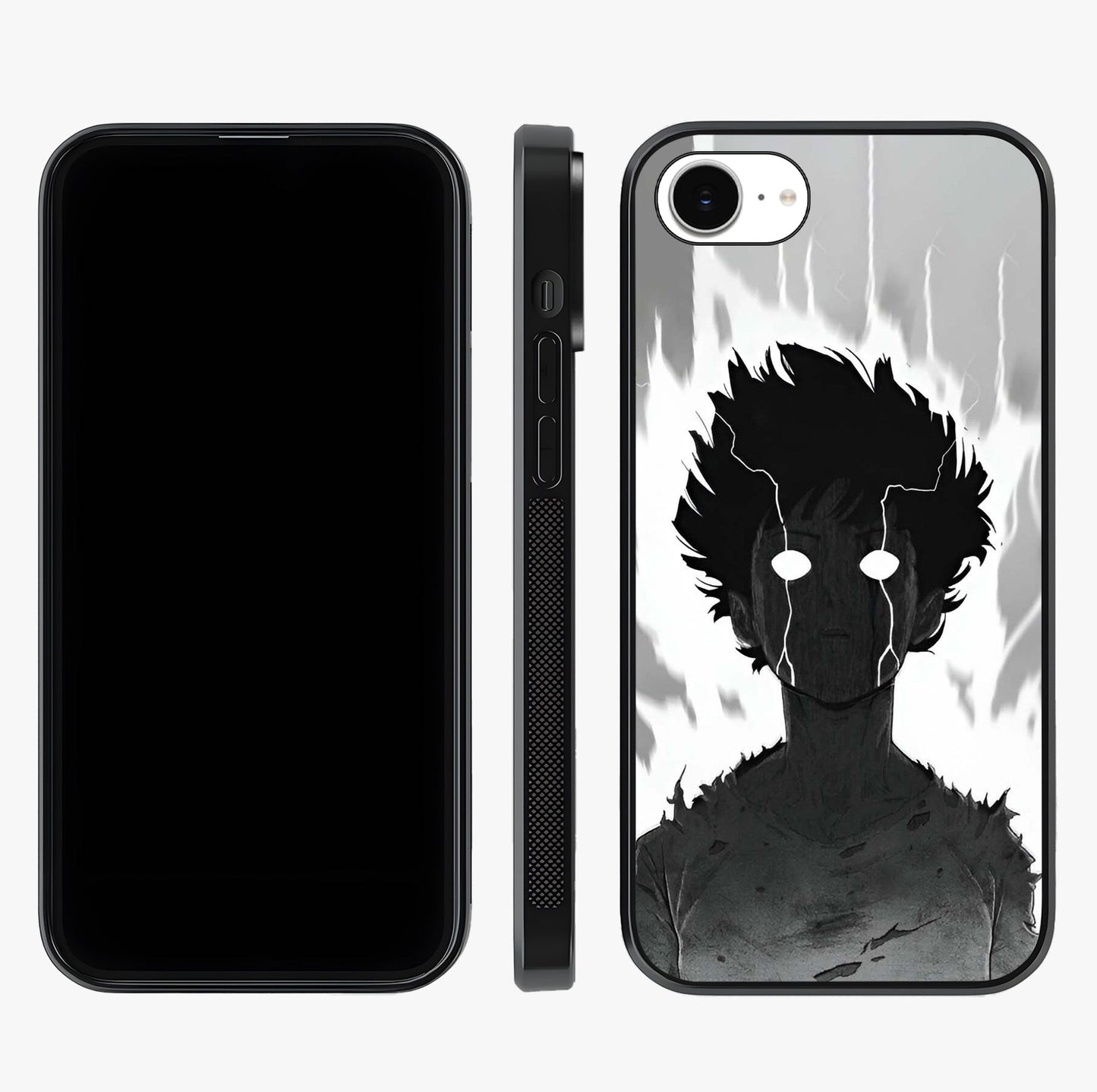 Awakened Inner Rage Glass Case displayed upright for full design visibility and premium finish.