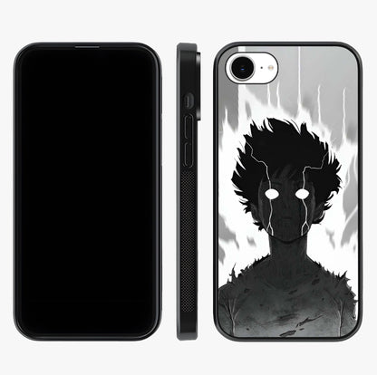 Awakened Inner Rage Glass Case displayed upright for full design visibility and premium finish.
