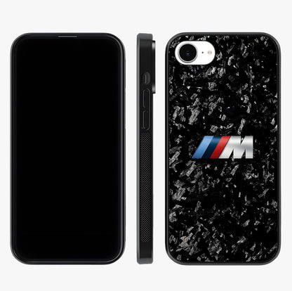 Carbon Speed Mark Glass Case displayed upright for full design visibility and premium finish.
