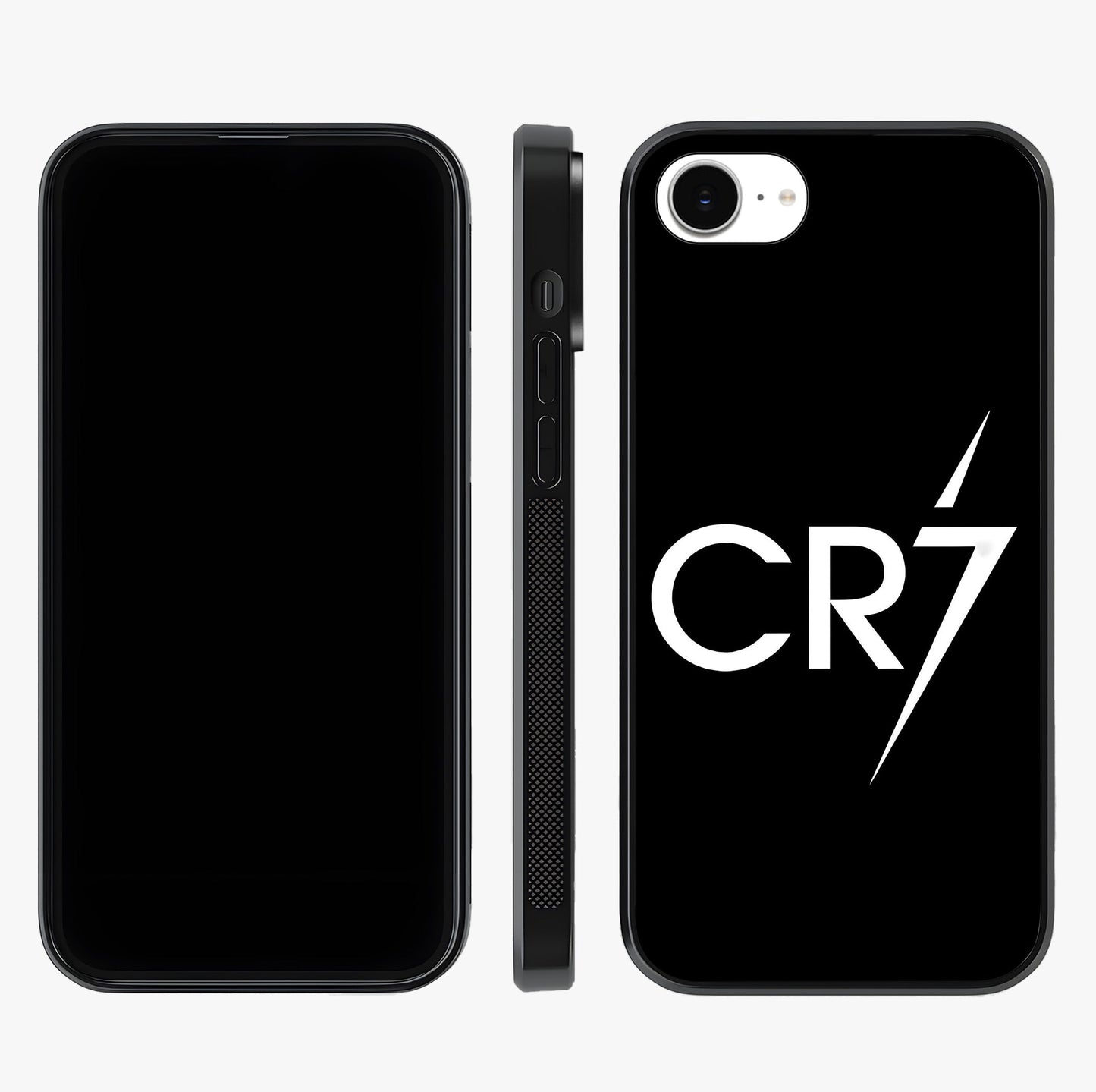 Cr7 Elite Strike Glass Case displayed upright for full design visibility and premium finish.
