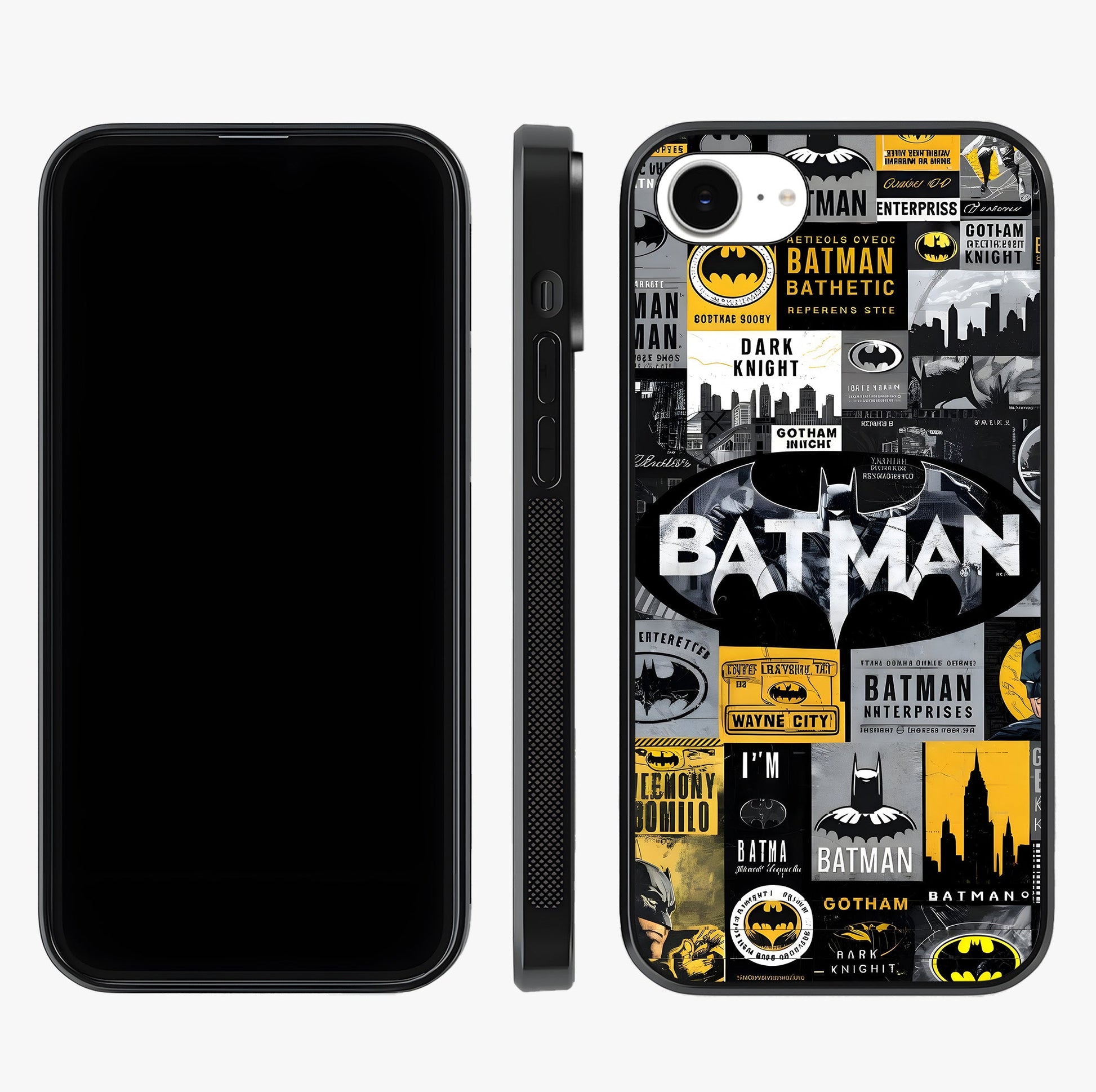 Knight Gotham Rise Glass Case displayed upright for full design visibility and premium finish.