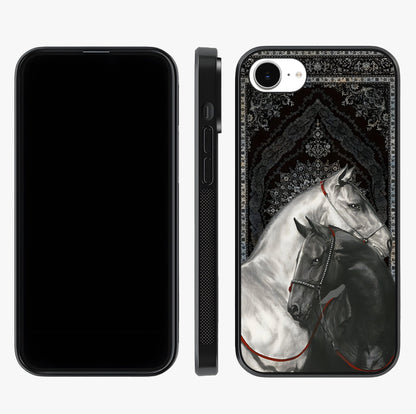 Majestic Ride Legacy Glass Case displayed upright for full design visibility and premium finish.