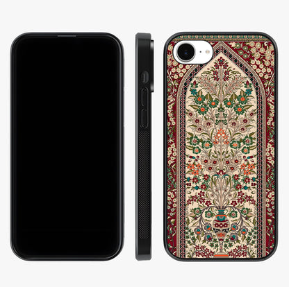 Persian Inspired Glass Case displayed upright for full design visibility and premium finish.