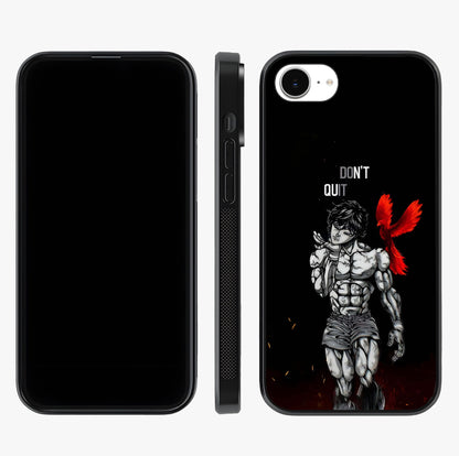 Rise Beyond Limits Glass Case displayed upright for full design visibility and premium finish.