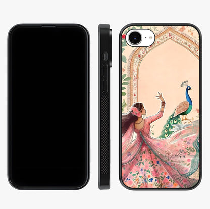 Royal Grace Muse Glass Case displayed upright for full design visibility and premium finish.