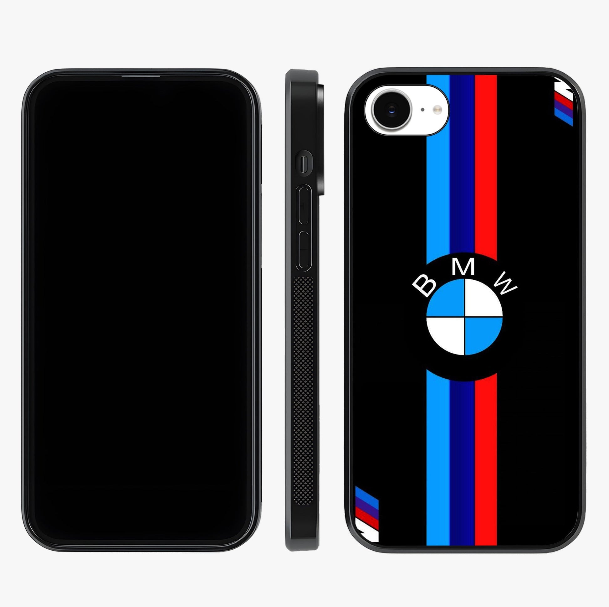 Turbo Bmw Beast Glass Case displayed upright for full design visibility and premium finish.