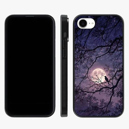 Whispering Moon Silence Glass Case displayed upright for full design visibility and premium finish.