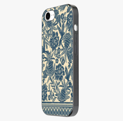 Heirloom Wild Bloom Glass Case photographed in natural light showing reflective finish and design depth.