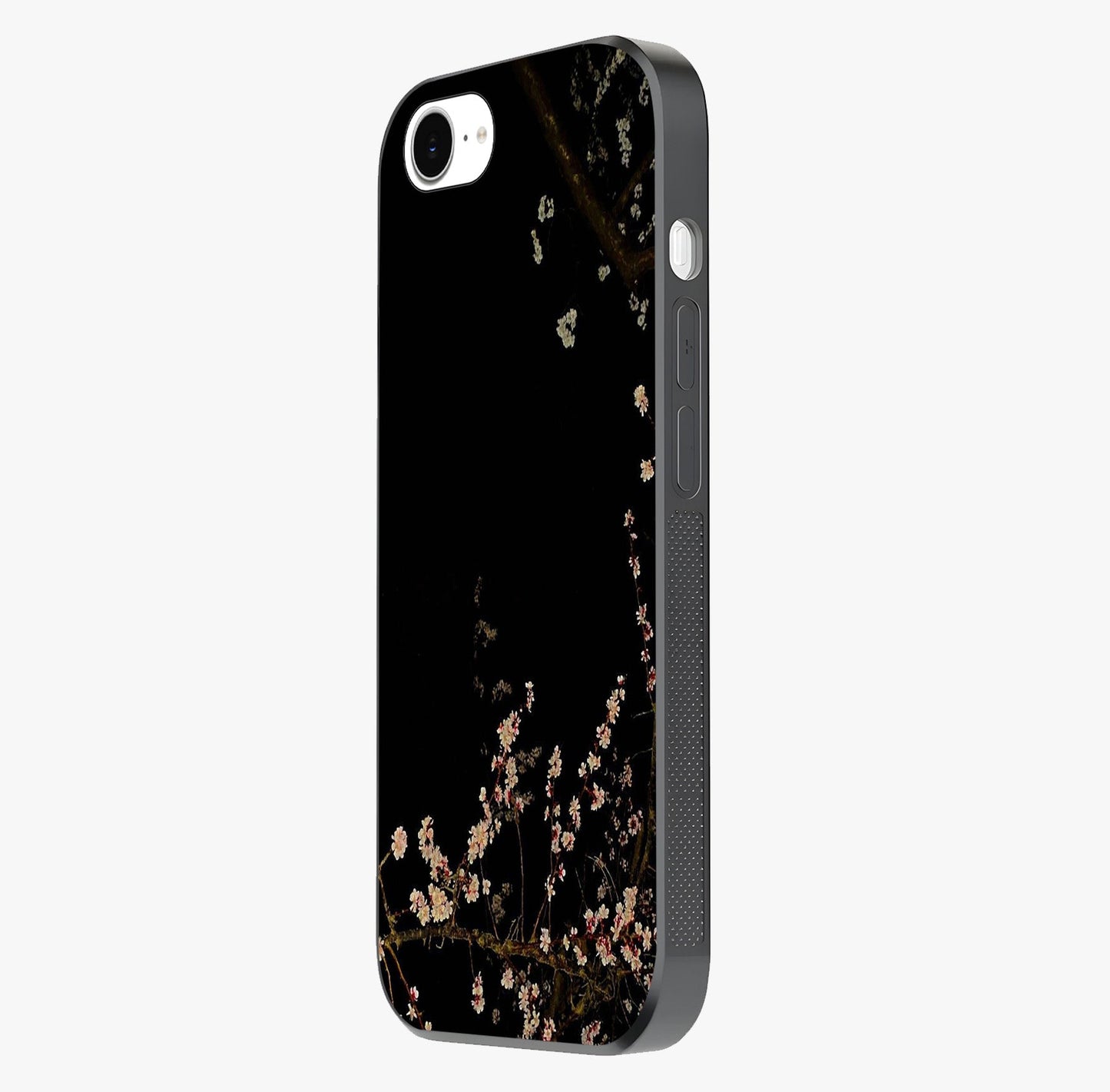 Petal Moon Light With Custom Name Glass Case photographed in natural light showing reflective finish and design depth.