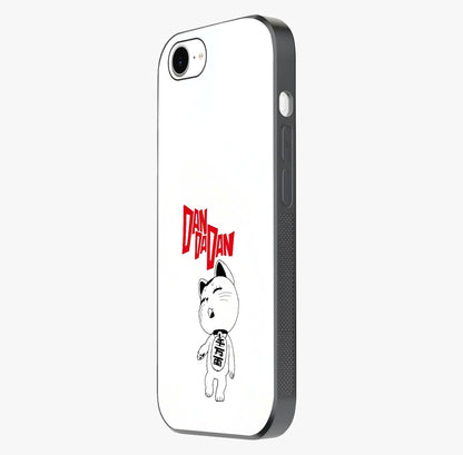 Playful Spirit Charm Glass Case photographed in natural light showing reflective finish and design depth.