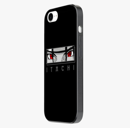 Scarlet Gaze Dominance Glass Case photographed in natural light showing reflective finish and design depth.