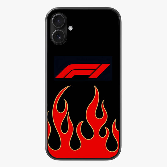 Fire F11 Glass Case showing full back design in clean flat view with glossy glass finish.