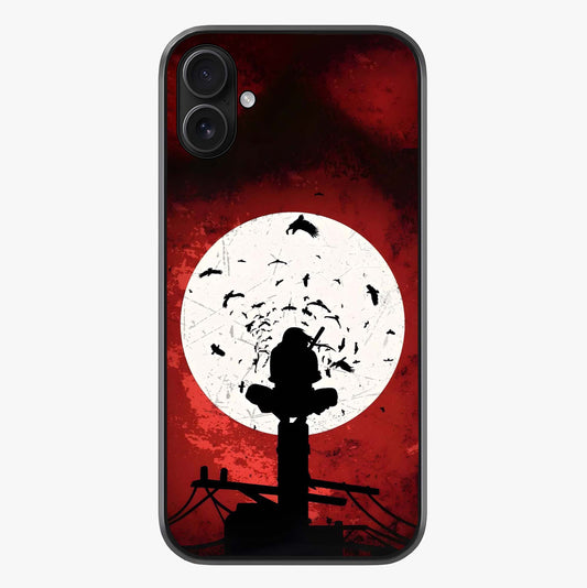 It Comes In Waves Quote Glass Case showing full back design in clean flat view with glossy glass finish.