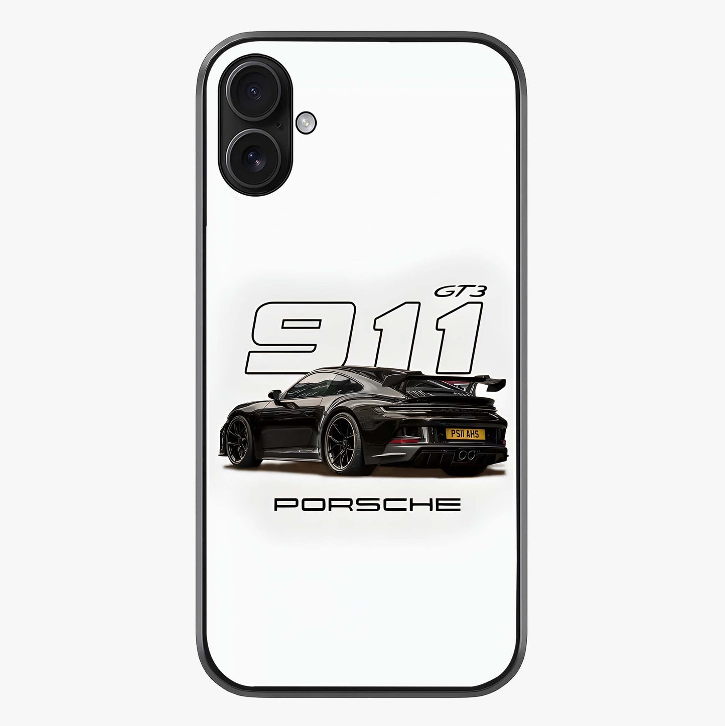 Turbo Legacy Icon Glass Case showing full back design in clean flat view with glossy glass finish.