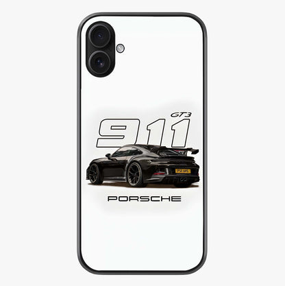 Turbo Legacy Icon Glass Case showing full back design in clean flat view with glossy glass finish.