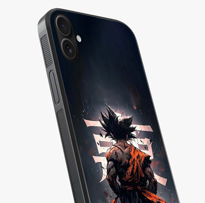 Dark Warrior In Rain Glass Case captured at a warm angle highlighting gloss, texture and premium glass finish.
