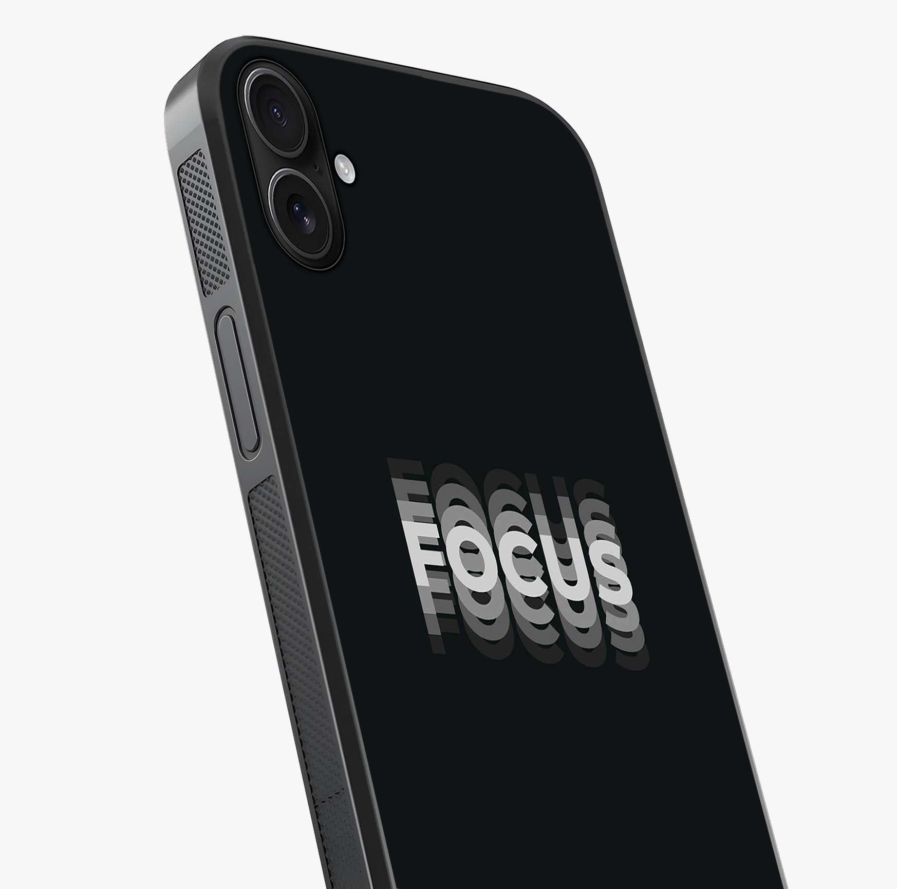 Focused Blade Discipline Glass Case captured at a warm angle highlighting gloss, texture and premium glass finish.