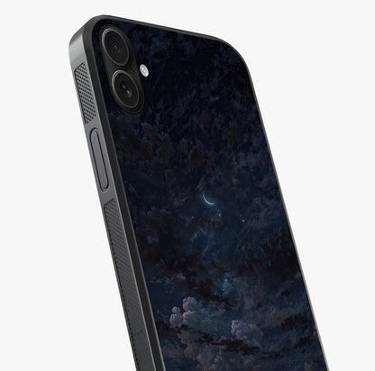 Lunar Veil Silence Glass Case captured at a warm angle highlighting gloss, texture and premium glass finish.