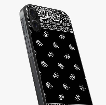 Retro Rebel Threads Glass Case captured at a warm angle highlighting gloss, texture and premium glass finish.