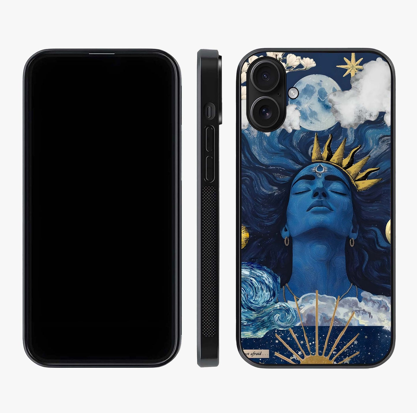 Aesthetic Lord Shiva Glass Case displayed upright for full design visibility and premium finish.