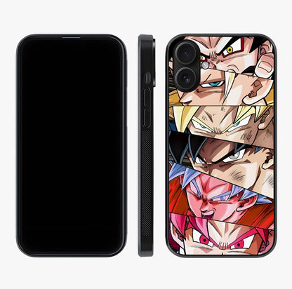 Anime Character Glass Case displayed upright for full design visibility and premium finish.