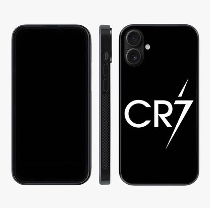 Cr7 Elite Strike Glass Case displayed upright for full design visibility and premium finish.