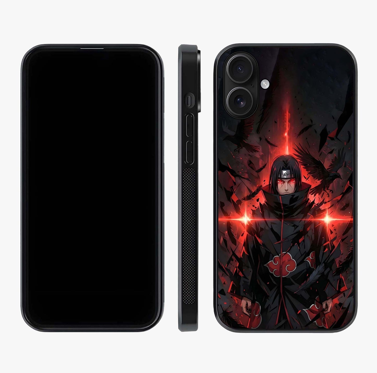 Focus Mode On Glass Case displayed upright for full design visibility and premium finish.