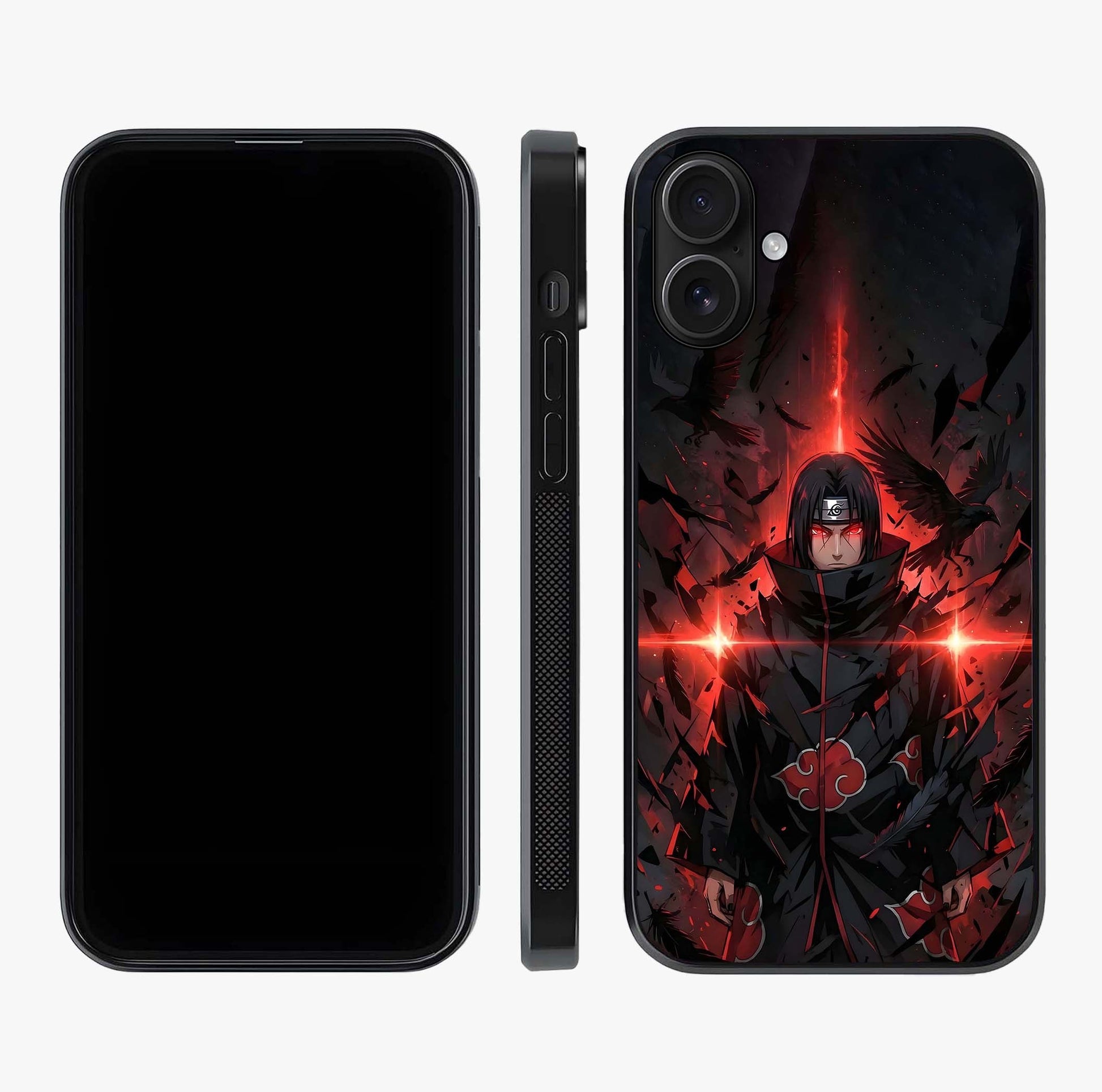 Focus Mode On Glass Case displayed upright for full design visibility and premium finish.