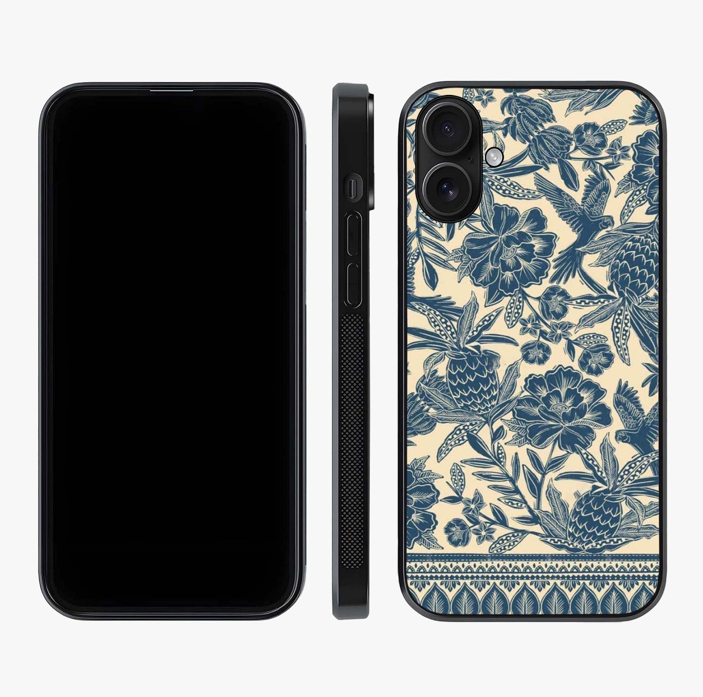 Heirloom Wild Bloom Glass Case displayed upright for full design visibility and premium finish.