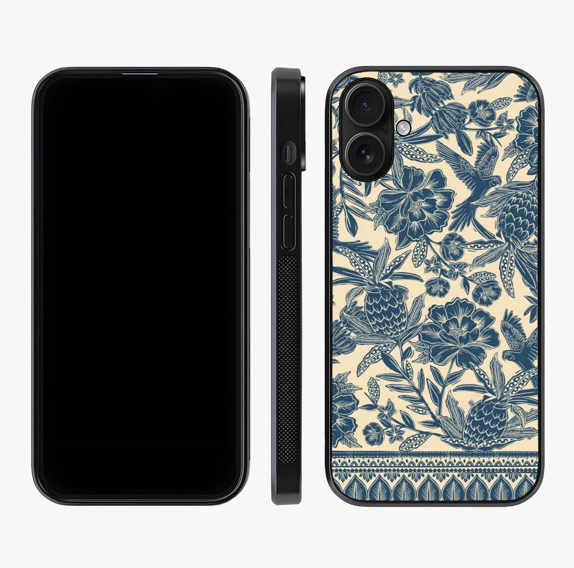 Heirloom Wild Bloom Glass Case displayed upright for full design visibility and premium finish.