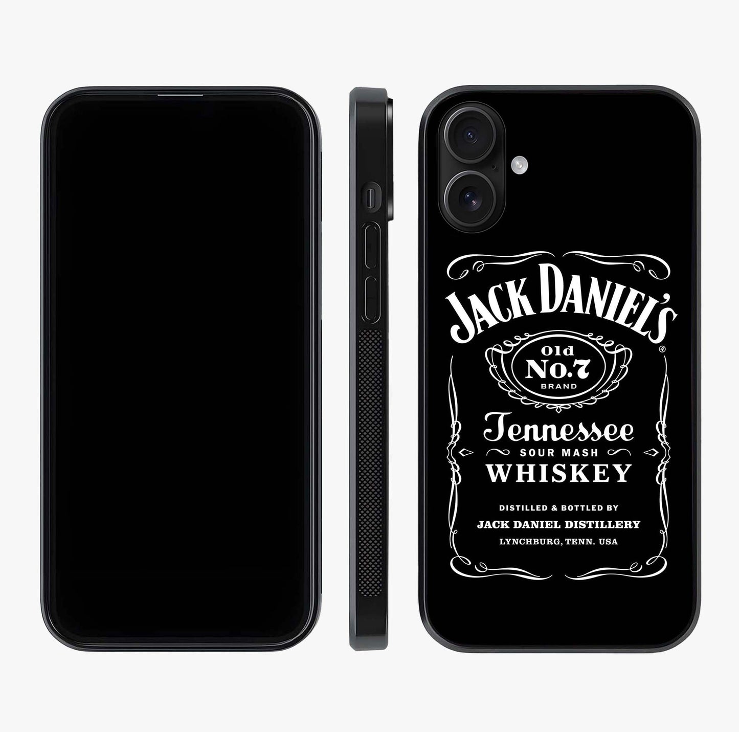 Vintage Whiskey Heritage Glass Case displayed upright for full design visibility and premium finish.