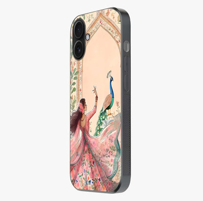 Royal Grace Muse Glass Case photographed in natural light showing reflective finish and design depth.