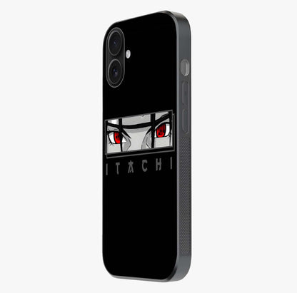 Scarlet Gaze Dominance Glass Case photographed in natural light showing reflective finish and design depth.