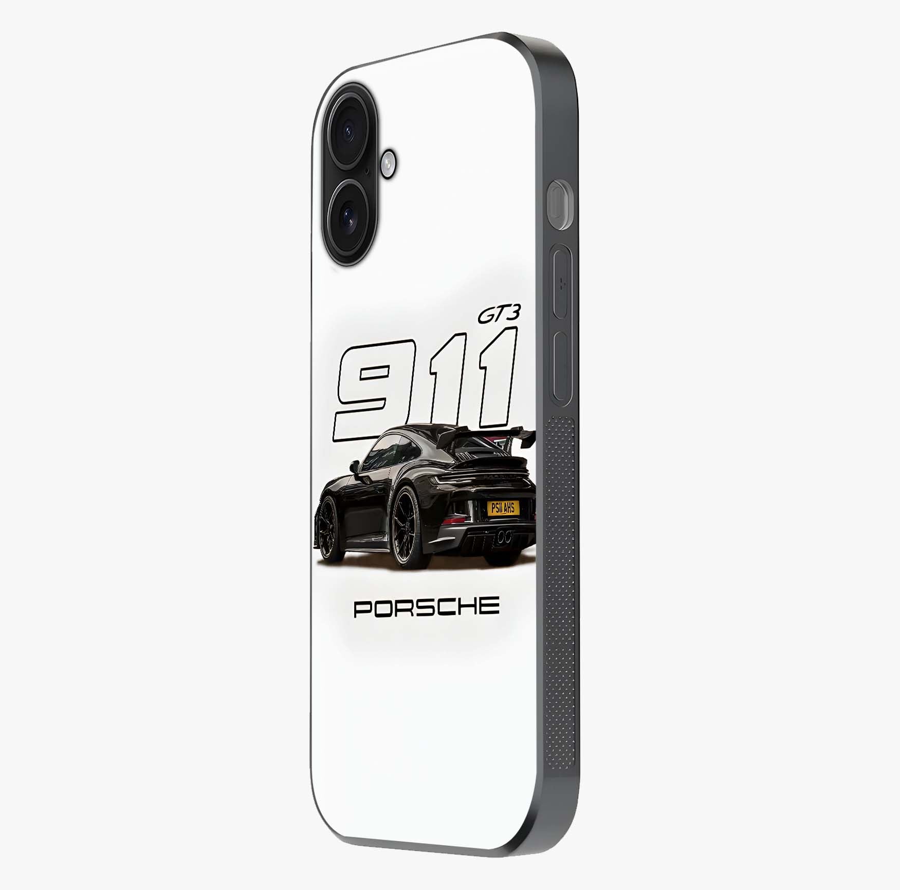 Turbo Legacy Icon Glass Case photographed in natural light showing reflective finish and design depth.