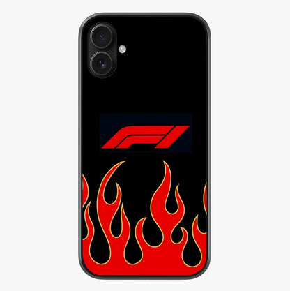 Fire F11 Glass Case showing full back design in clean flat view with glossy glass finish.