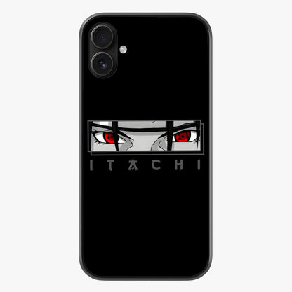 Scarlet Gaze Dominance Glass Case showing full back design in clean flat view with glossy glass finish.