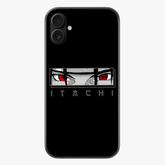 Scarlet Gaze Dominance Glass Case showing full back design in clean flat view with glossy glass finish.