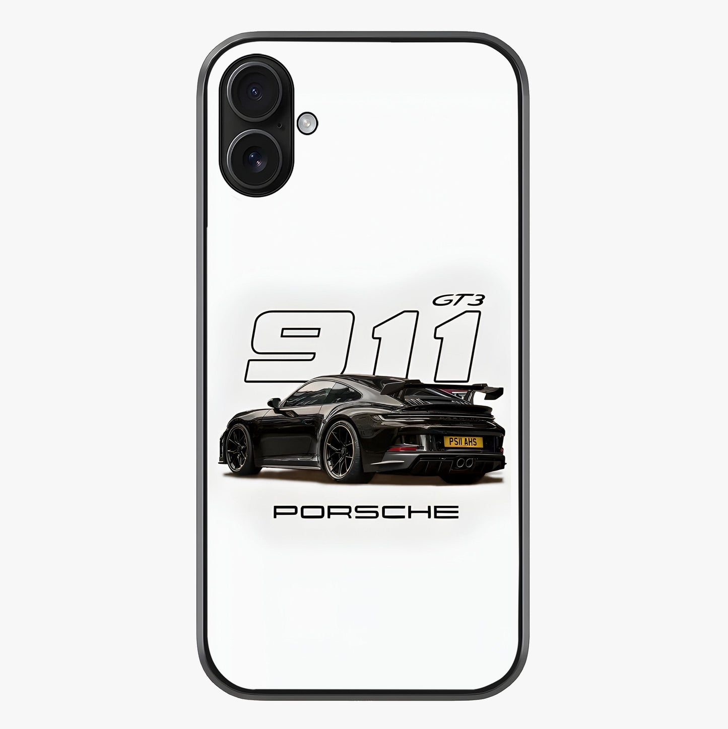 Turbo Legacy Icon Glass Case showing full back design in clean flat view with glossy glass finish.