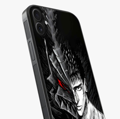 Berserker Blood Oath Glass Case captured at a warm angle highlighting gloss, texture and premium glass finish.