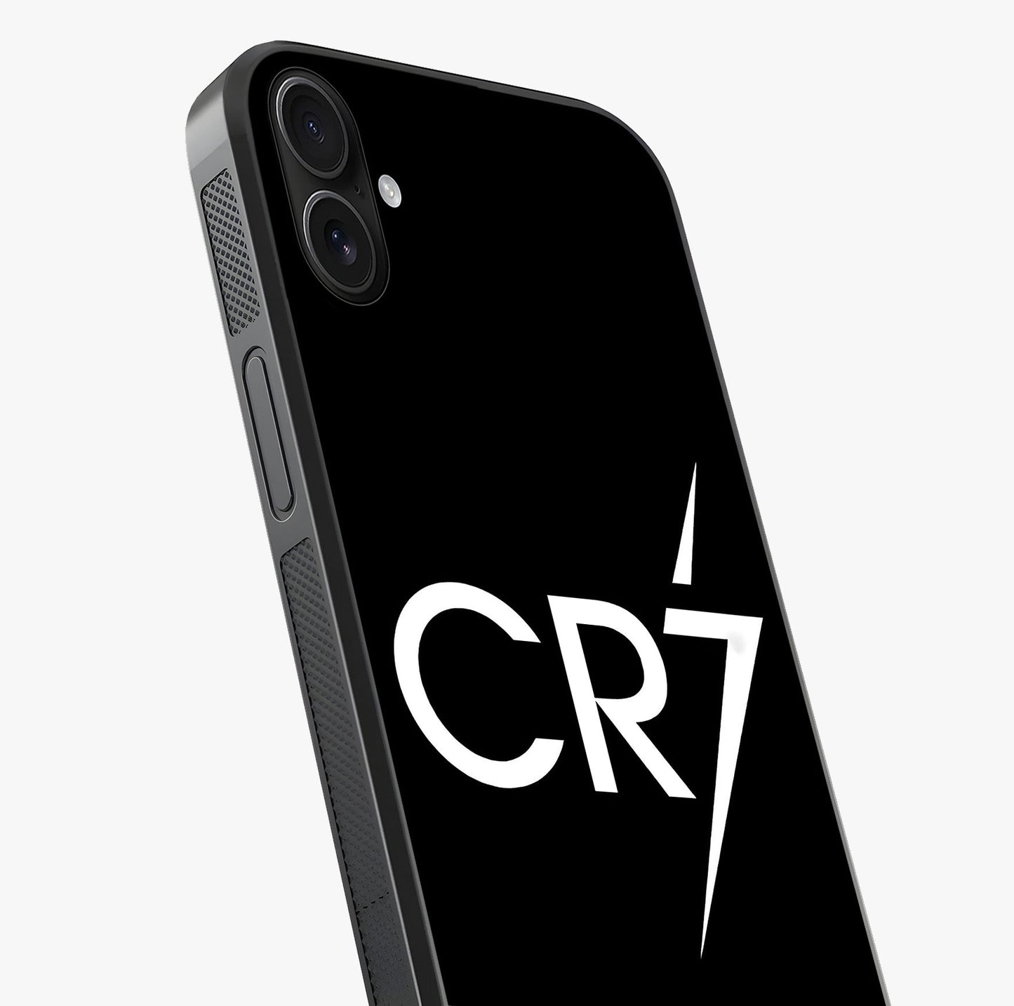 Cr7 Elite Strike Glass Case captured at a warm angle highlighting gloss, texture and premium glass finish.