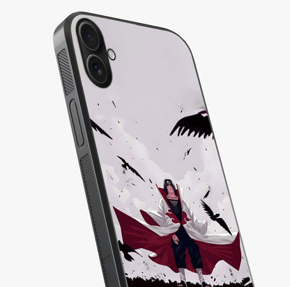 Crimson Crow Ascension Glass Case captured at a warm angle highlighting gloss, texture and premium glass finish.