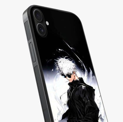 Limitless Shadow King Glass Case captured at a warm angle highlighting gloss, texture and premium glass finish.