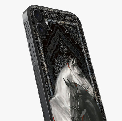 Majestic Ride Legacy Glass Case captured at a warm angle highlighting gloss, texture and premium glass finish.