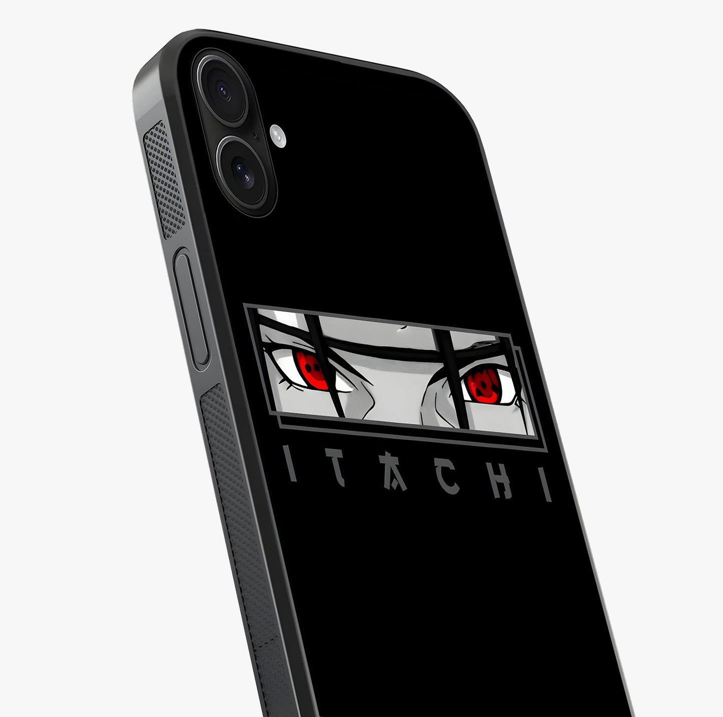 Scarlet Gaze Dominance Glass Case captured at a warm angle highlighting gloss, texture and premium glass finish.